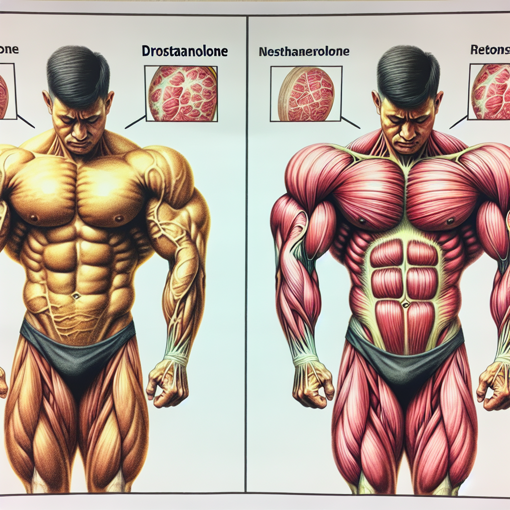 Drostanolone's role in athletes' muscle structure