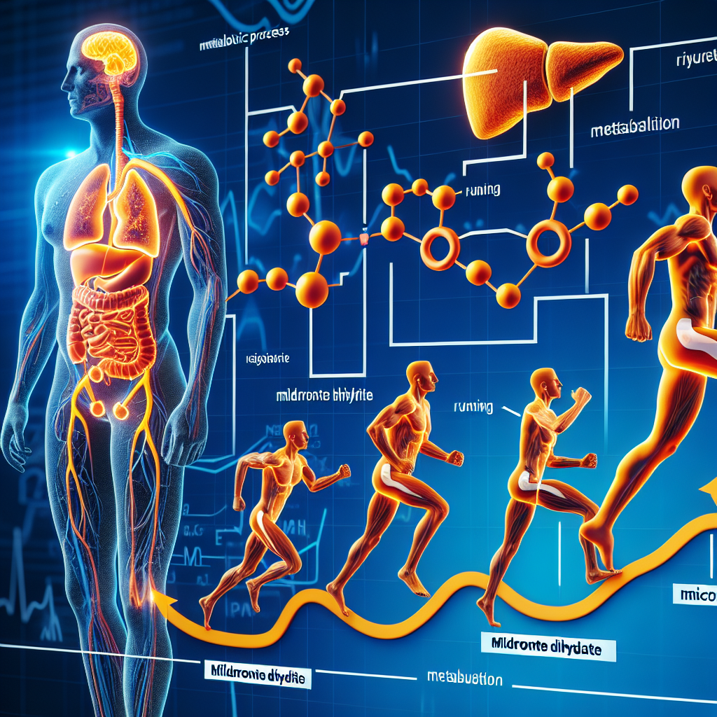 Effects of mildronate dihydrate on metabolism during physical activity