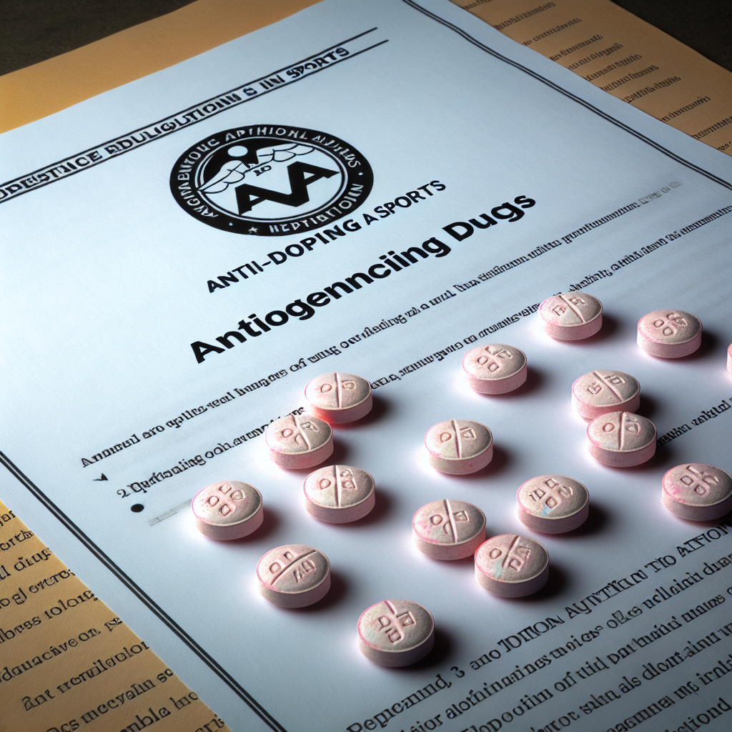 Stanozolol tablets: analysis of anti-doping regulations in sports