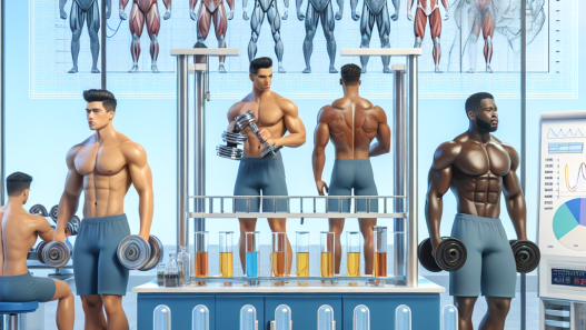 Efficacy study of water-based testosterone suspension in muscle strength
