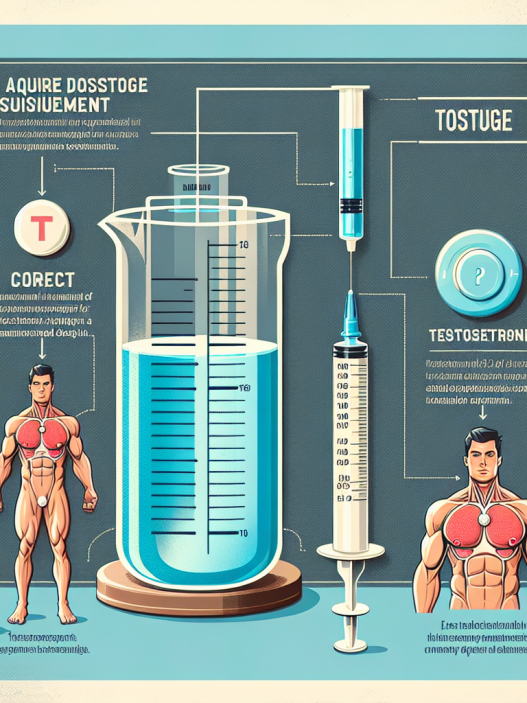 Importance of proper dosage of aqueous testosterone suspension for health