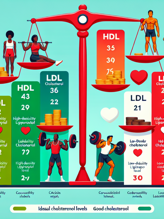 High and low cholesterol: ideal levels for athletes