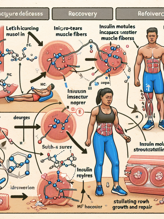 How insulin impacts muscle repair post-physical exertion