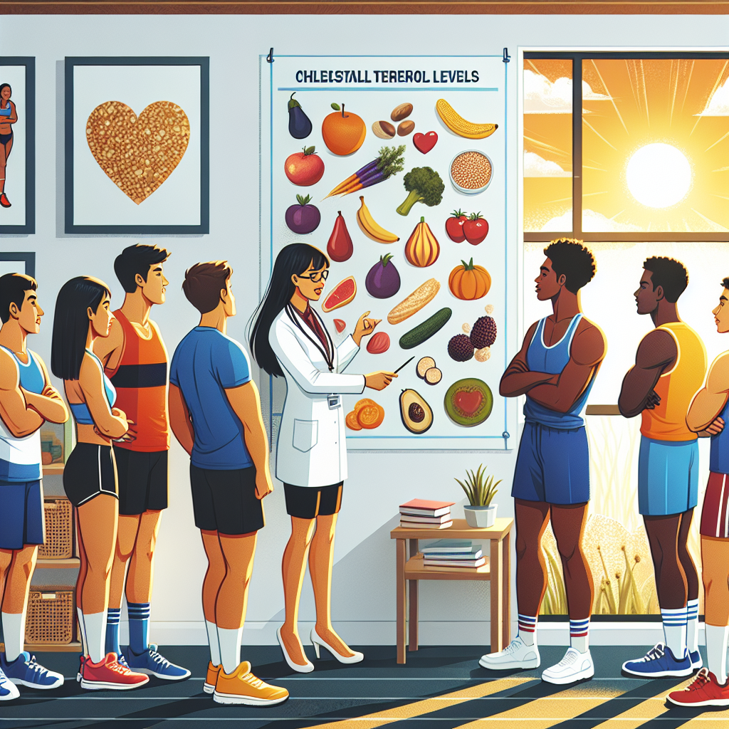 Nutritional strategies to regulate cholesterol levels in athletes