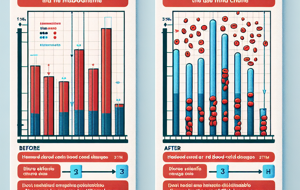 Hematocrit and red blood cell changes from mibolerone