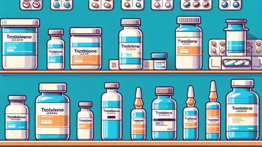 Concentration variations of trestolone acetato on the market