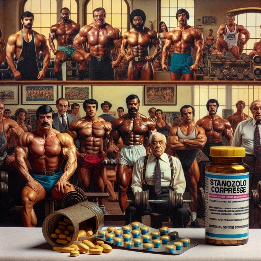 Golden era of bodybuilding and stanozololo compresse
