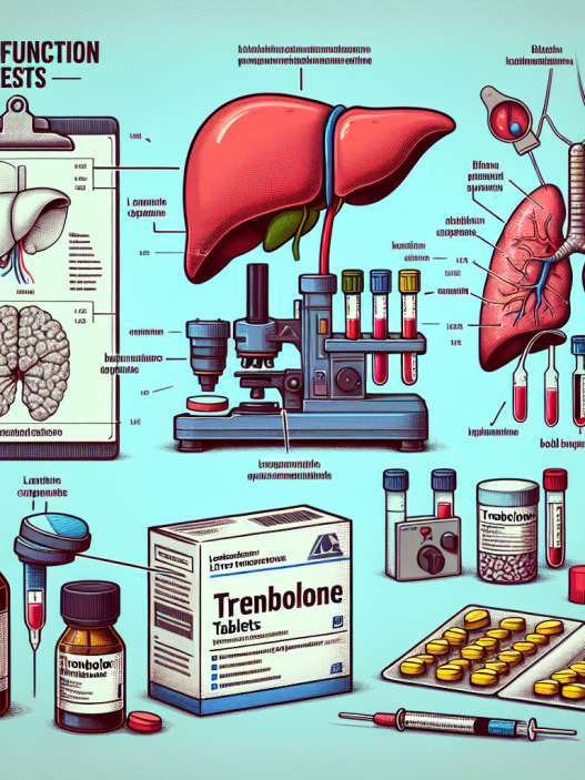 Liver function tests and trenbolone compresse