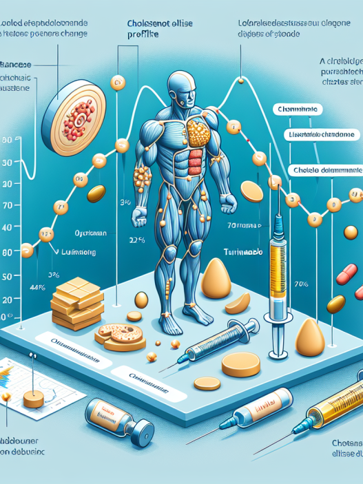 Cholesterol and lipid profile changes with turinabol iniettabile