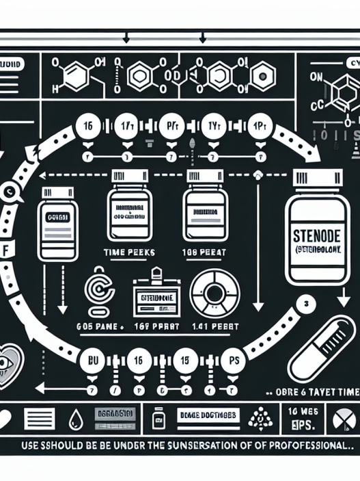 Sample cycle plan for stenbolone: 16 weeks