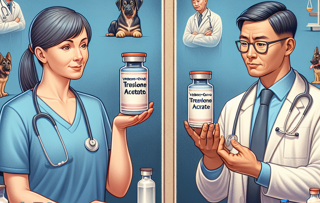 Veterinary vs human grade trestolone acetato